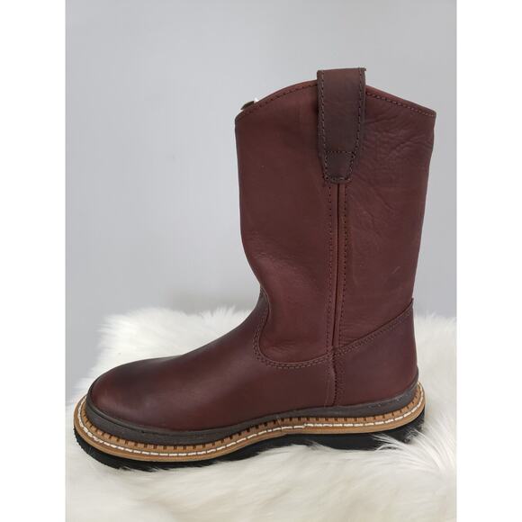 NEW SIZE 9 WIDE Georgia Giant Steel‎ Toe Wellington Work Boots G4374 - Picture 4 of 10